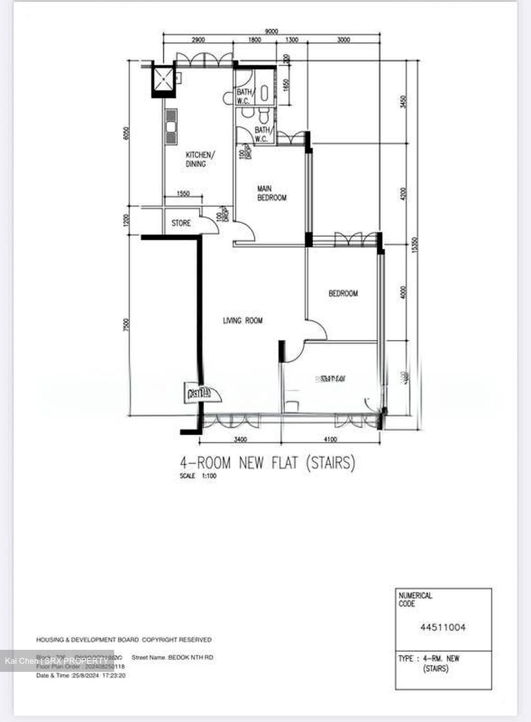 Blk 706 Reservoir Rise (Bedok), HDB 4 Rooms #574256911